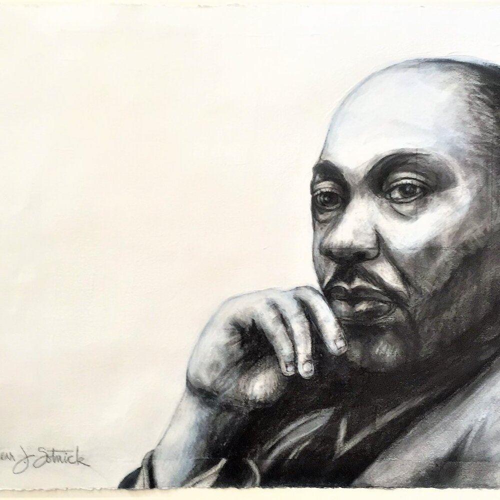 Drawing of Dr. Martin Luther King